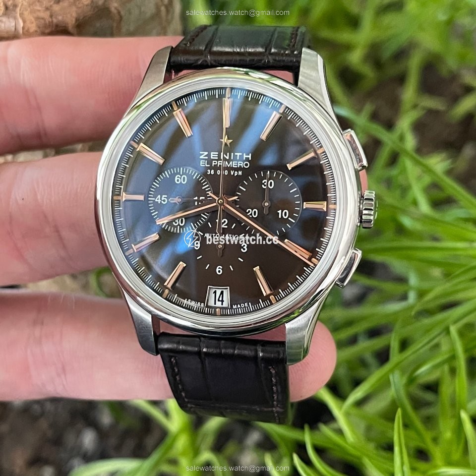 Zenith Captain Chronograph Mens watch Unisex Automatic Steel 03.2110.400 75.c498 Replica 2