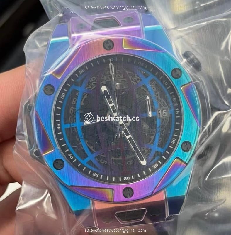 IMG_9085 Hublot Mens watch Unisex Manual winding Titanium 411.NN.0179.RX.DJS21 Replica 2