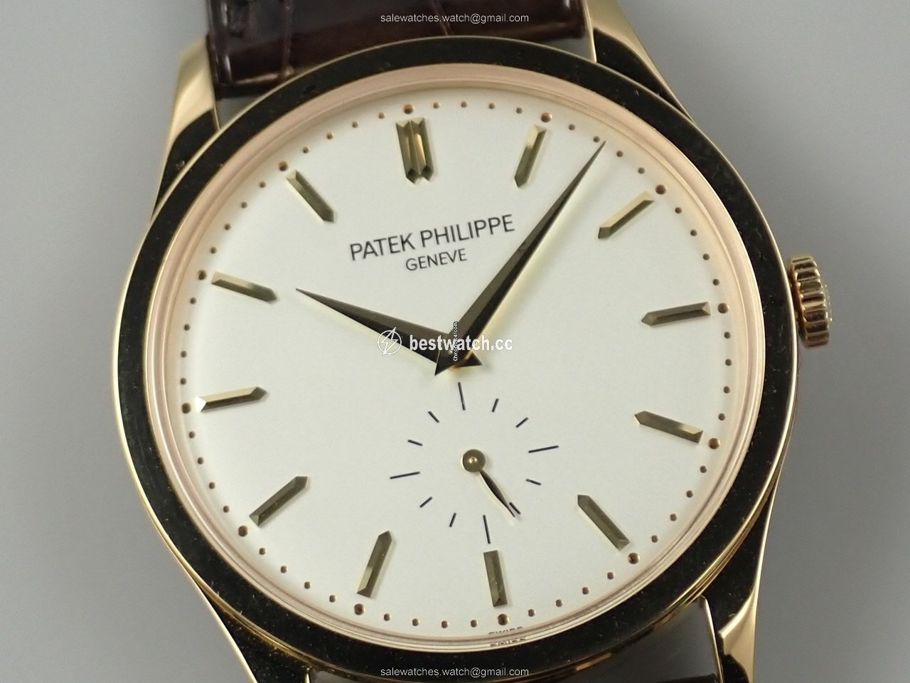 Patek Philippe Calatrava Manual winding Yellow gold 5196J Replica 2