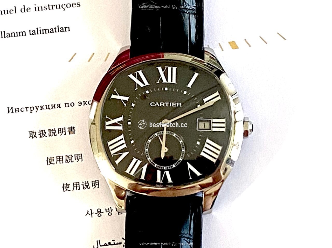 Cartier Drive de Cartier Mens watch Unisex Automatic Steel WSNM0006 Replica 2