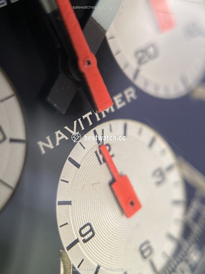 IMG_9085 Breitling Navitimer Mens watch Unisex Manual winding Steel 0816 Replica 2