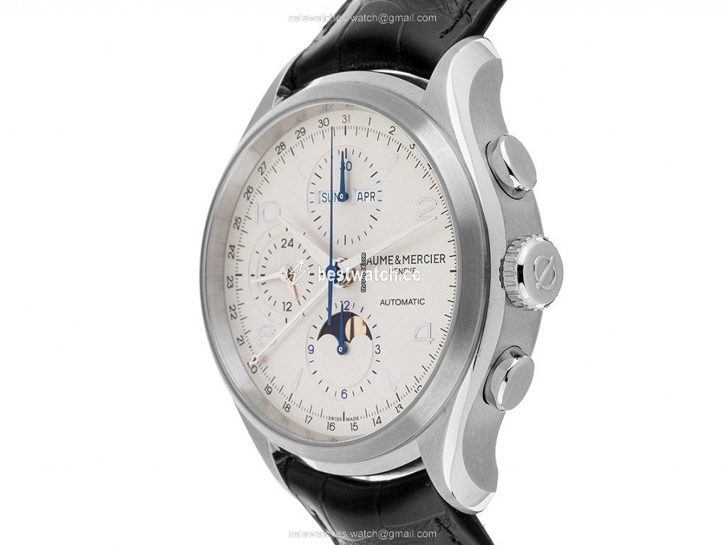 IMG_9085 Baume & Mercier Clifton Mens watch Unisex Automatic Steel MOA 10278 Replica 2