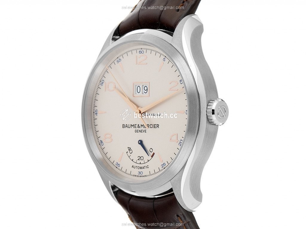 IMG_9085 Baume & Mercier Clifton Mens watch Unisex Automatic Steel MOA 10205 Replica 2