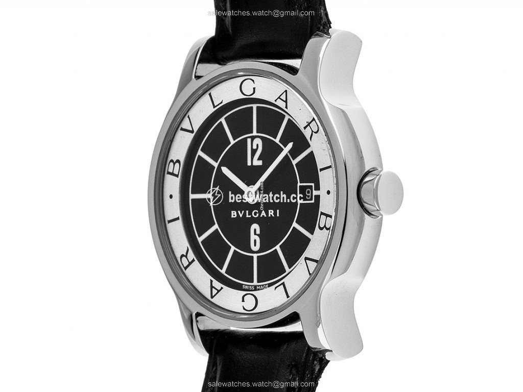 Bulgari Solotempo Mens watch Unisex Quartz Steel ST29S Replica 2