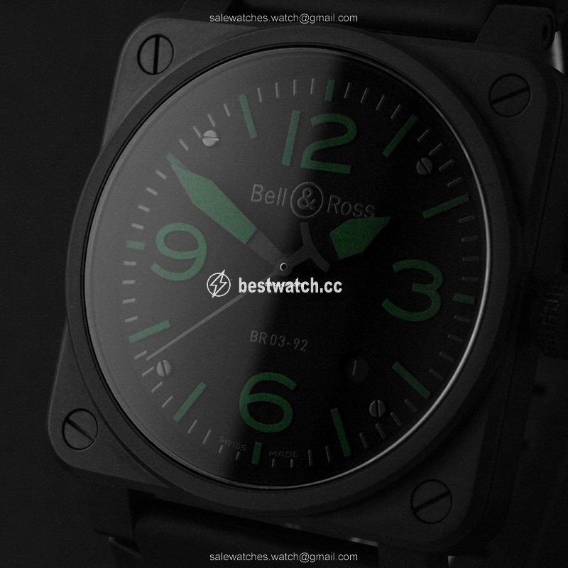 Bell & Ross BR 03 Mens watch Unisex Automatic Steel BR03-92-S Replica 2
