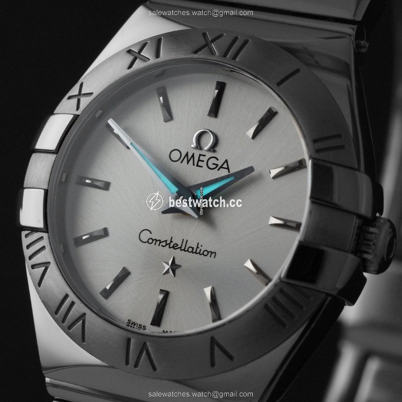 IMG_9085 Omega Constellation Quartz Womens watch Steel 123.10.24.60.02.002 Replica 2