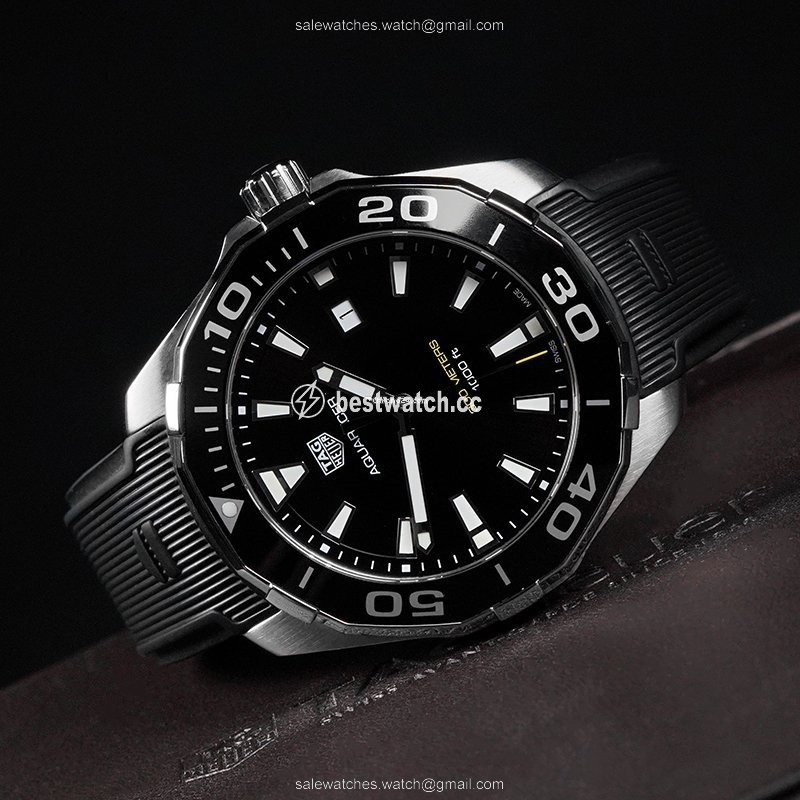 IMG_9085 TAG Heuer Aquaracer Mens watch Unisex Steel WAY101A Replica 2