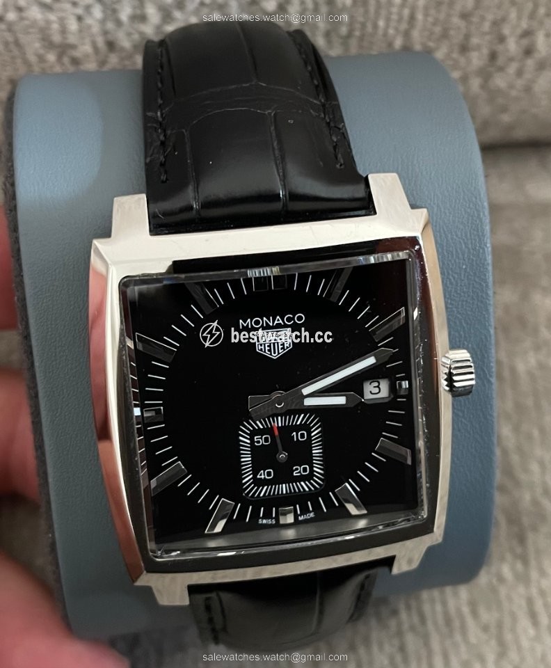 TAG Heuer Monaco Lady Mens watch Unisex Quartz Steel WAW131A.FC6177 Replica 2