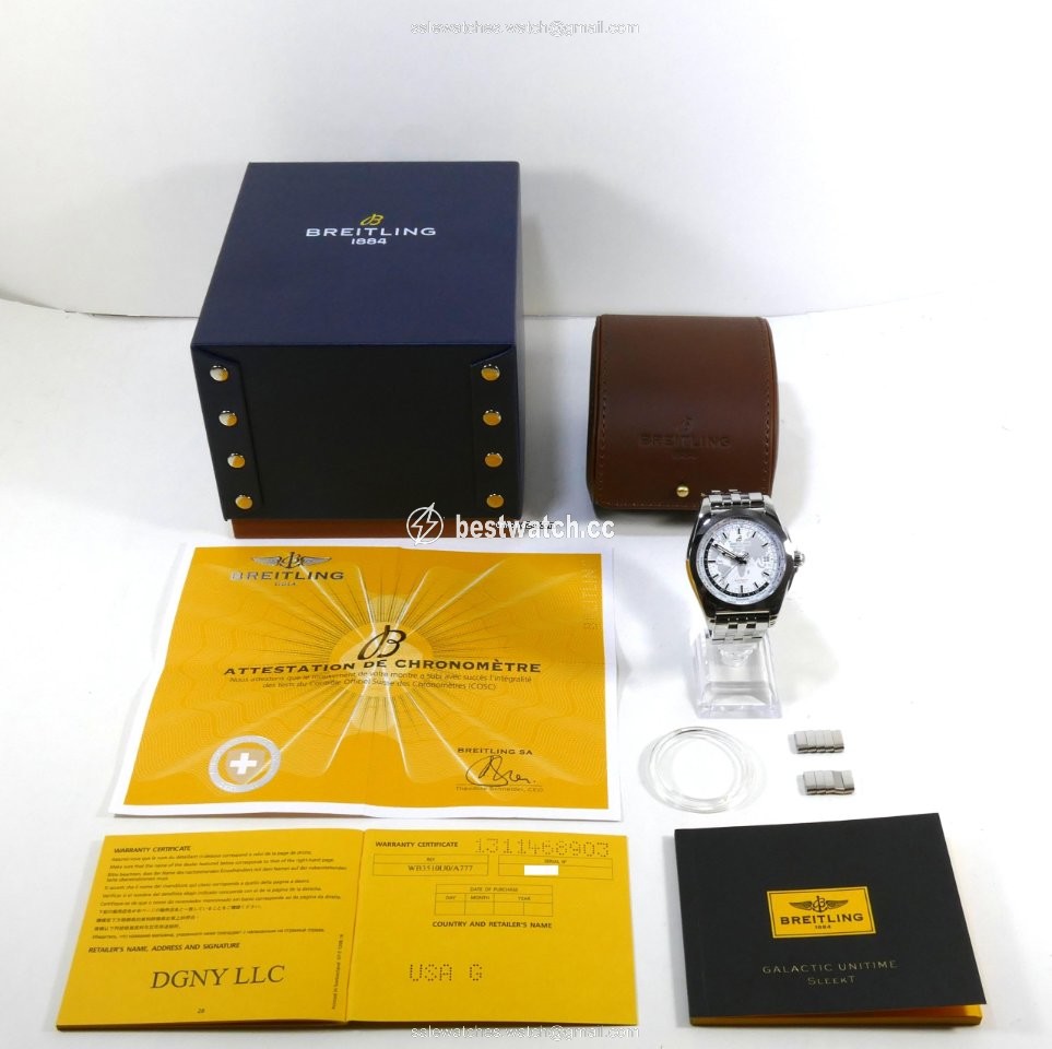 Breitling Galactic Unitime WB3510U0 A777-375A Replica 2