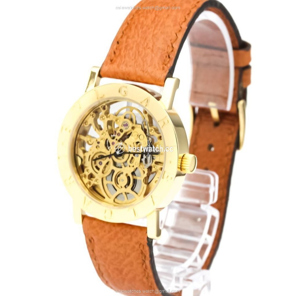 Bulgari Bulgari Mens watch Unisex Automatic Yellow gold BB33GLSK Replica 2