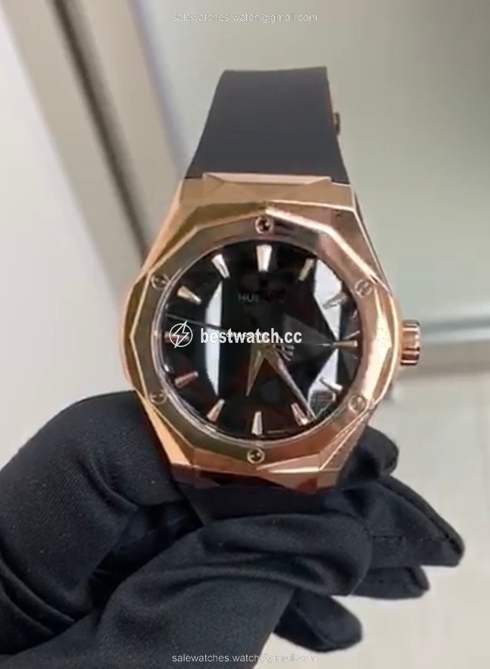 IMG_9085 Hublot Classic Fusion 45, 42, 38, 33 mm Mens watch Unisex Automatic Rose gold 550.OS.1800.RX.ORL19 Replica 2