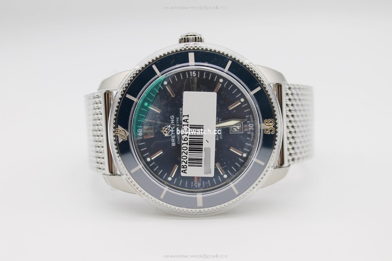 IMG_9085 Breitling Superocean Heritage II 46 Mens watch Unisex Automatic Steel AB2020161C1A1 Replica 2