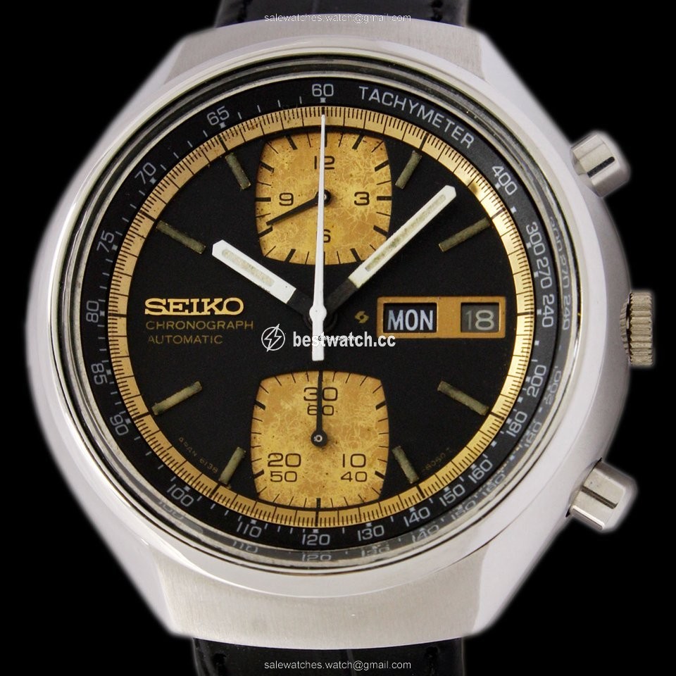 Seiko Mens watch Unisex Automatic Steel 6138-8030 Replica 2