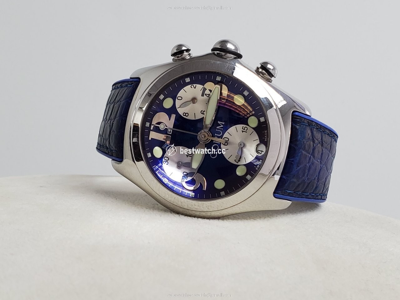 IMG_9085 Corum Bubble Mens watch Unisex Quartz Steel 396.150.20 Replica 2