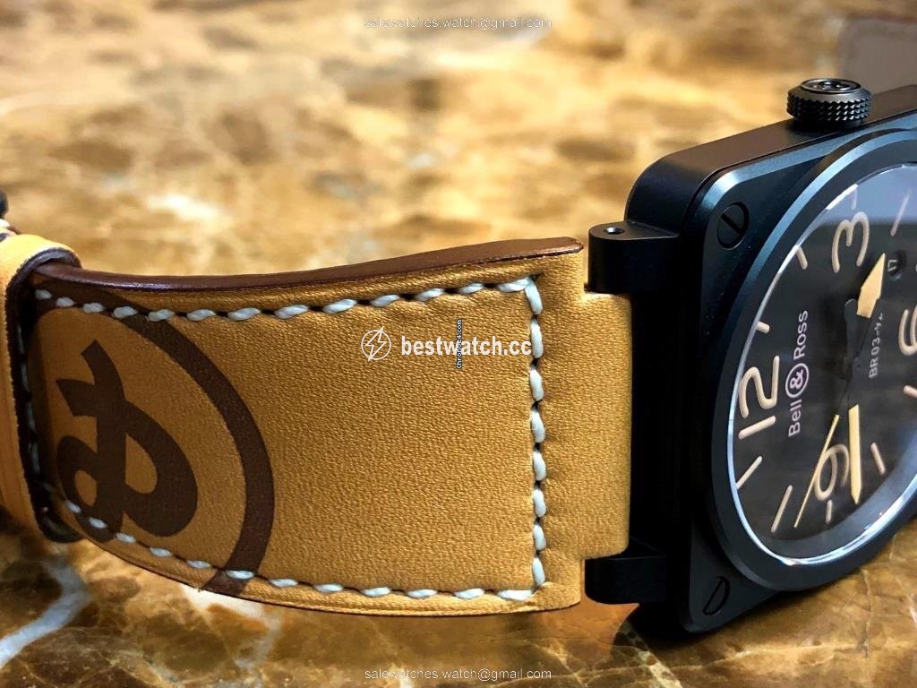 Bell & Ross BR 03 Mens watch Unisex Automatic Steel BR-03-92 Replica 2