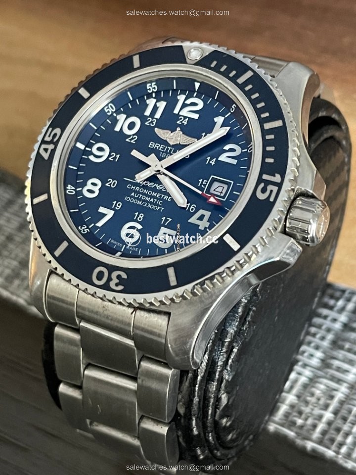 IMG_9085 Breitling Superocean II 44 Mens watch Unisex Automatic Steel A17392D8 C910-162A Replica 2