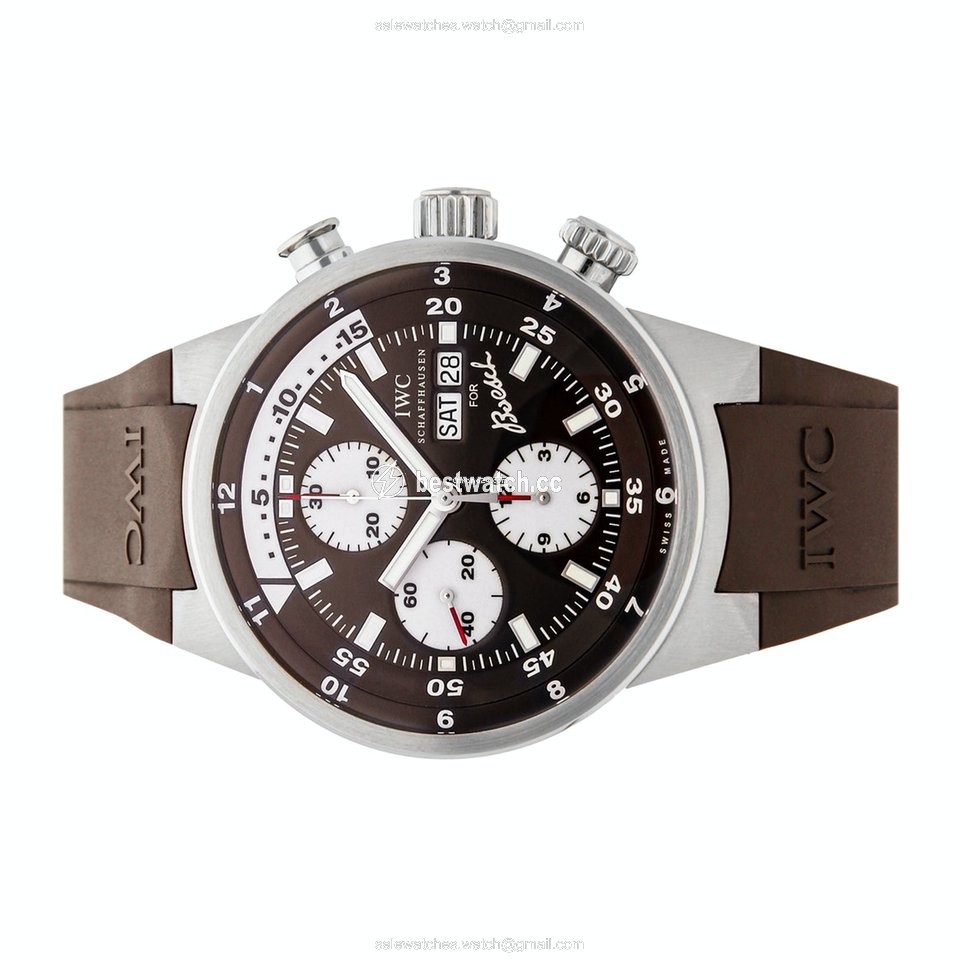 IWC Aquatimer Chronograph Mens watch Unisex Automatic Steel IW3782-04 Replica 2