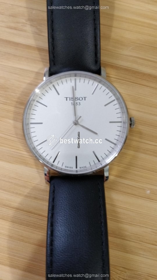 IMG_9085 Tissot T-Classic Mens watch Unisex Quartz Steel T1096101603100 Replica 2