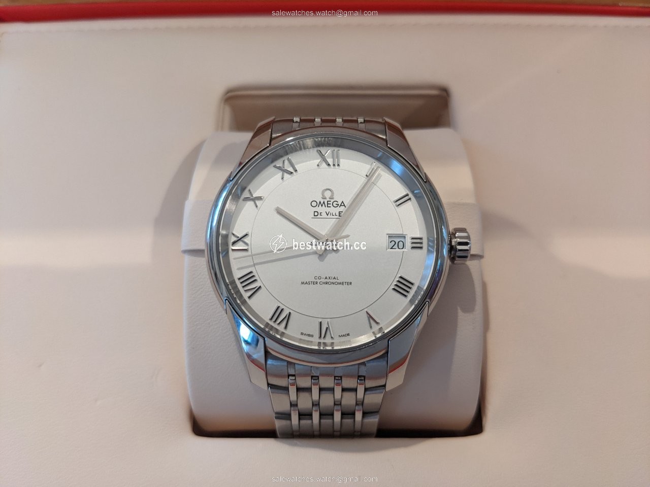 IMG_9085 Omega De Ville Hour Vision Mens watch Unisex Automatic Steel 433.33.41.21.03.001 Replica 2