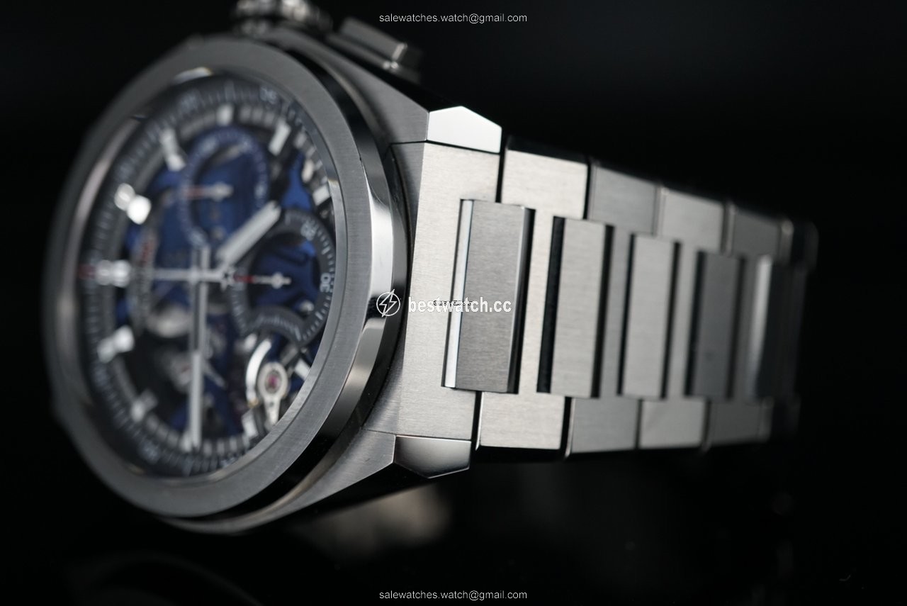IMG_9085 Zenith Defy El Primero Mens watch Unisex Automatic Titanium 95.9002.9004 78.M9000 Replica 2