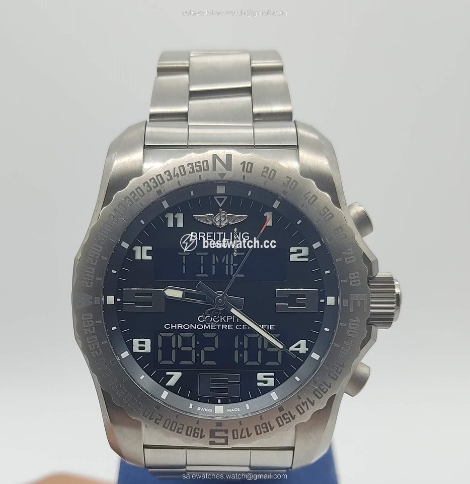 IMG_9085 Breitling Cockpit B50 Mens watch Unisex Quartz Titanium EB501022 BD40 Replica 2