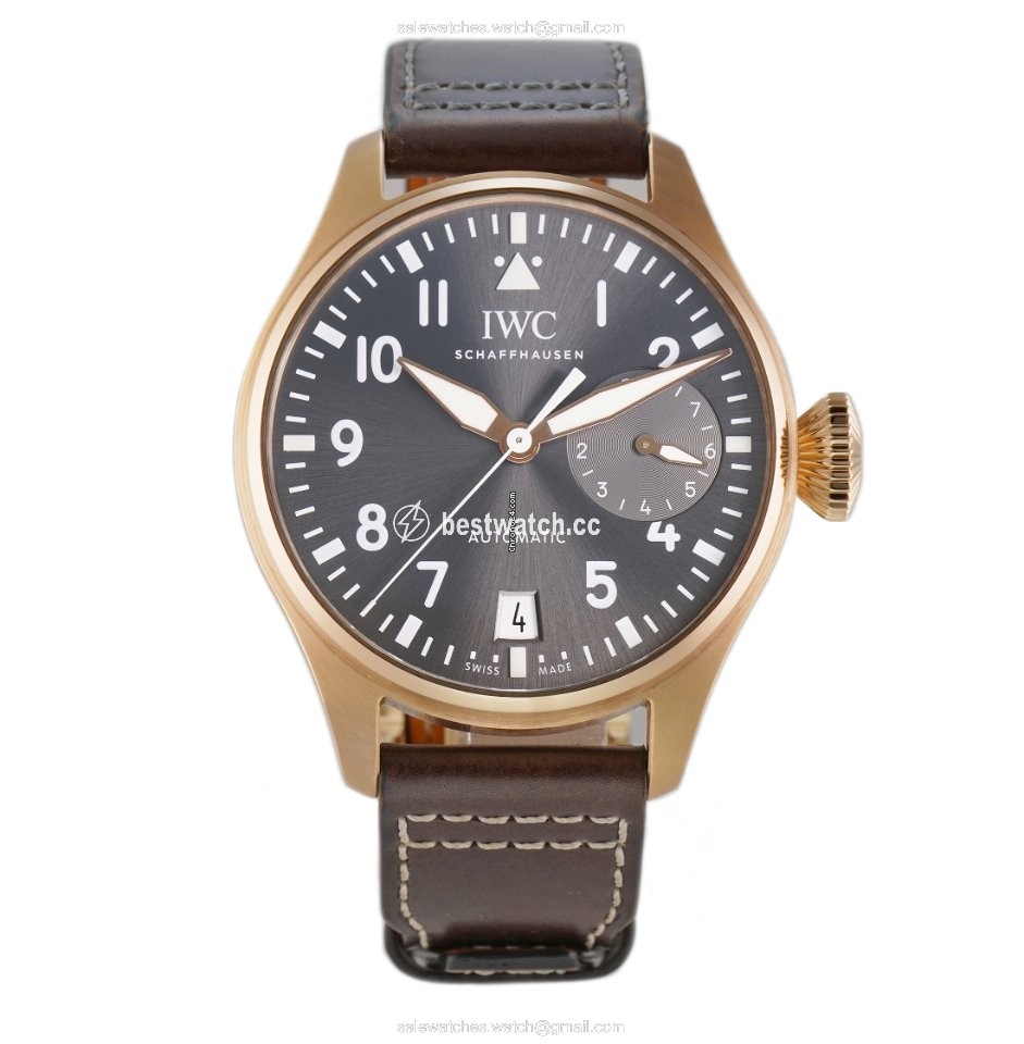IMG_9085 IWC Big Pilot Automatic Rose gold IW500917 Replica 2