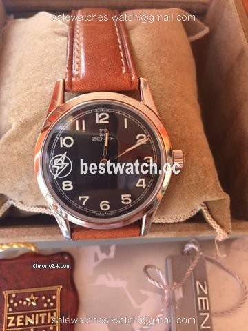 IMG_9085 Zenith Pilot Mens watch Unisex Manual winding Steel 010270180 Replica 2