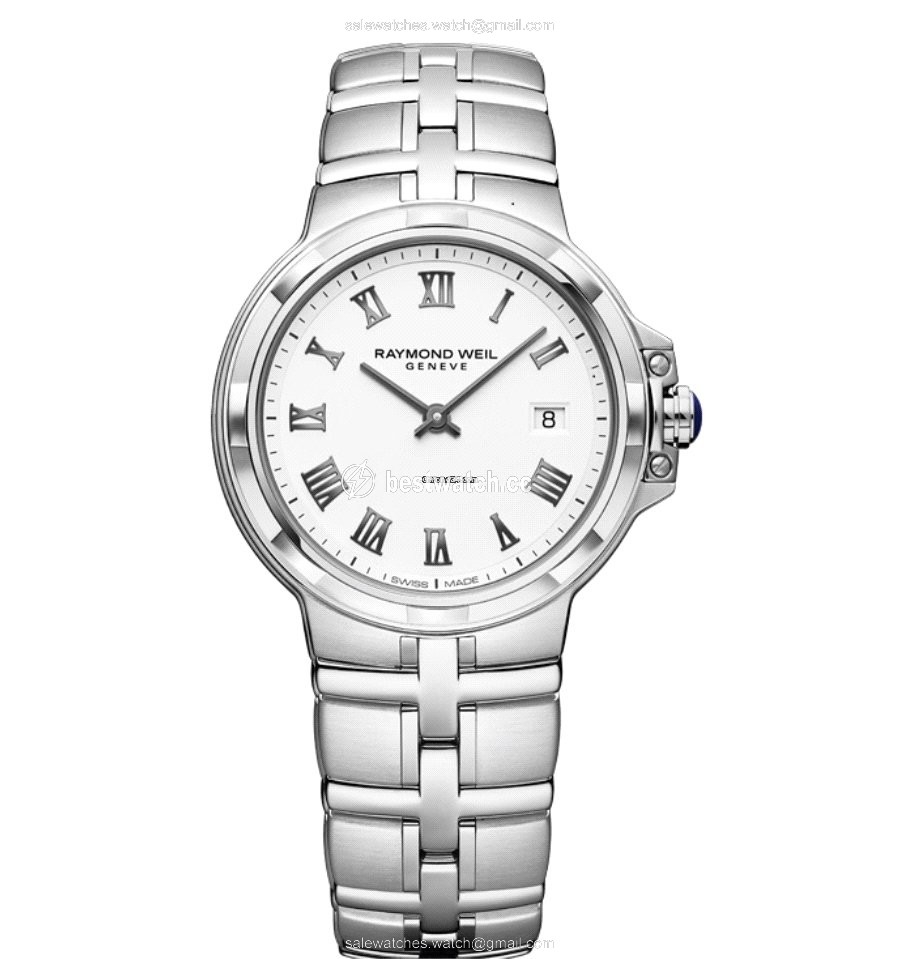 IMG_9085 Raymond Weil Parsifal Womens watch Quartz Steel 5180-ST-00300 Replica 2