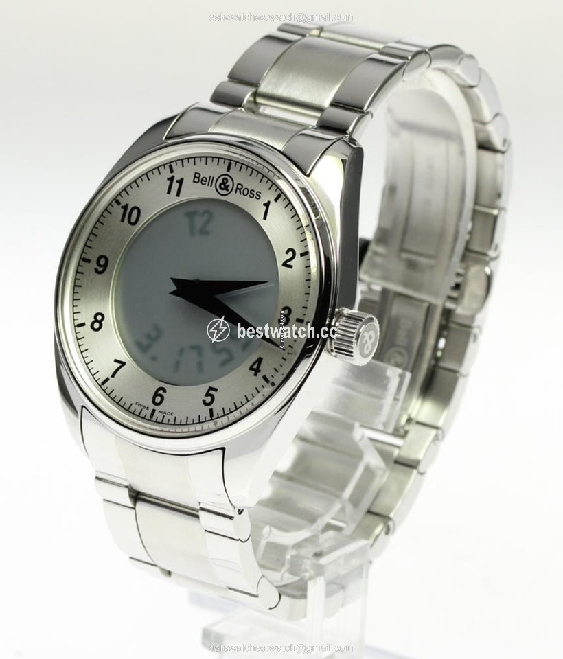 IMG_9085 Bell & Ross Mens watch Unisex Quartz Steel 100S Replica 2