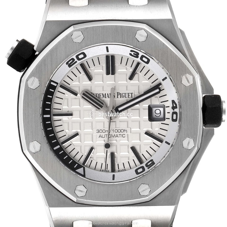 Audemars Piguet Royal Oak Offshore Diver Mens watch Unisex Automatic Steel 15710ST.00.A002CA.02 Replica 2