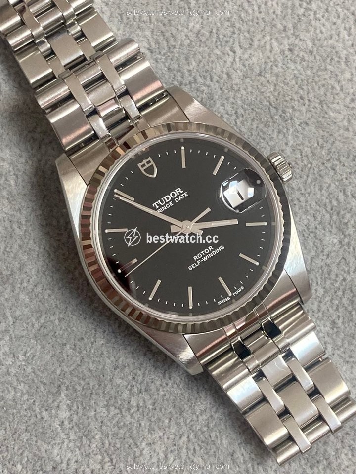 IMG_9085 Tudor Prince Date Mens watch Unisex Automatic Steel 74034 Replica 2