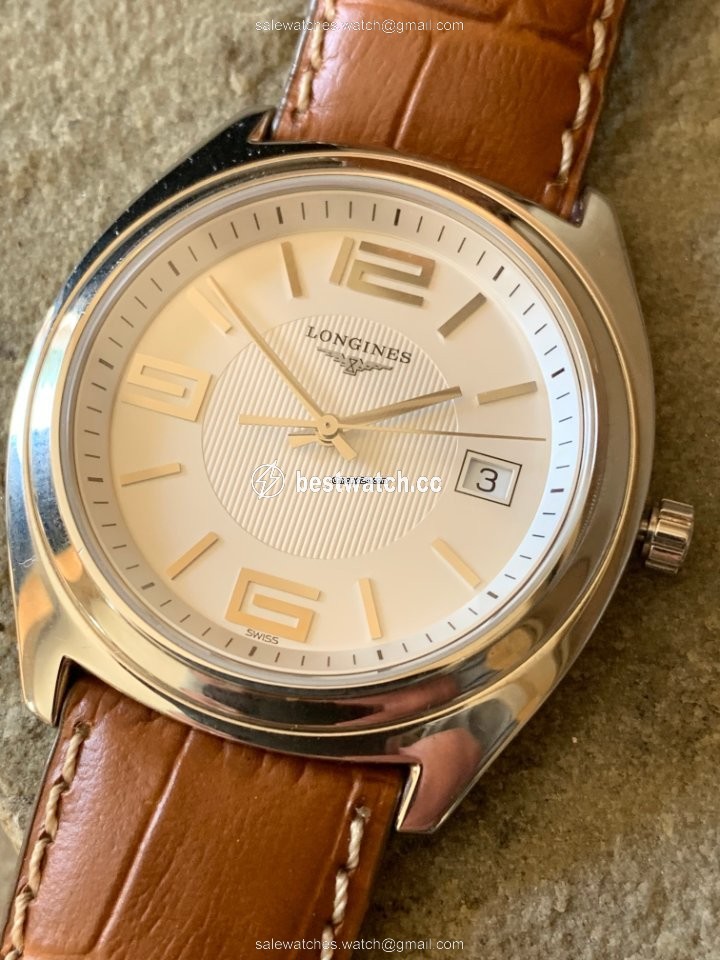 Longines Mens watch Unisex Quartz Steel L3.632.4 Replica 2