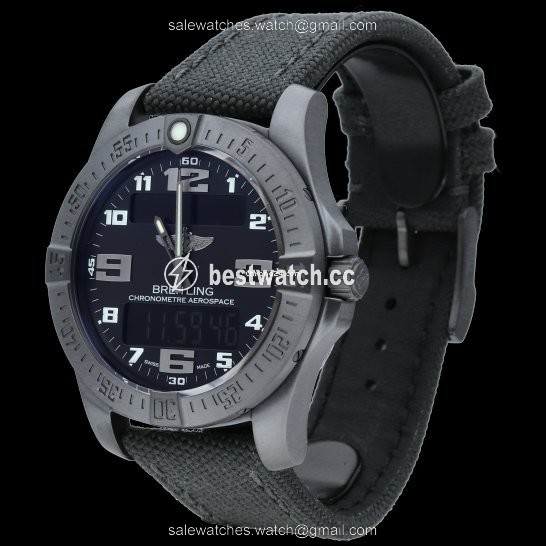 IMG_9085 Breitling Aerospace EVO Mens watch Unisex Quartz Titanium E79363101B1W1 Replica 2