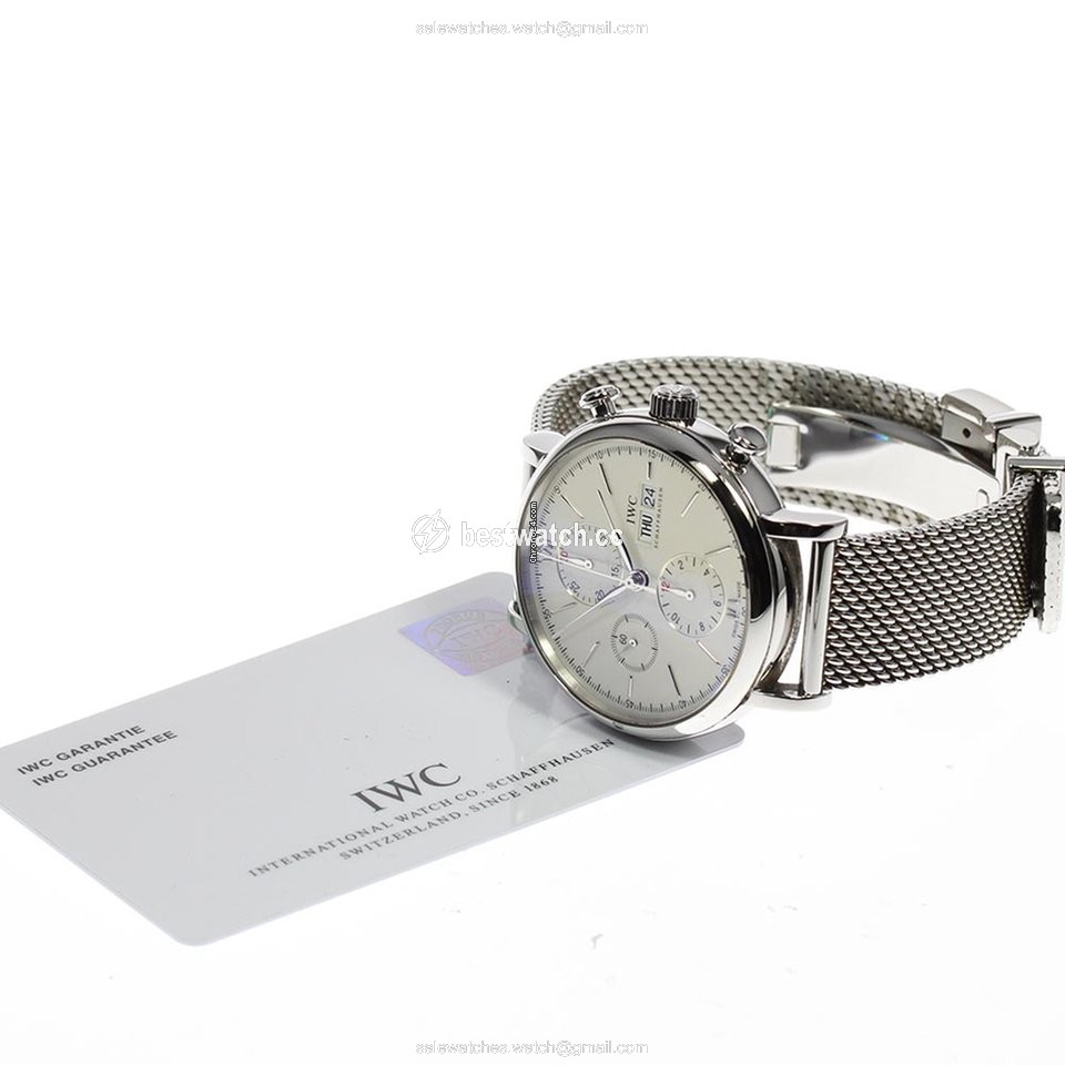 IMG_9085 IWC Portofino Chronograph Mens watch Unisex Automatic Steel IW391005 Replica 2