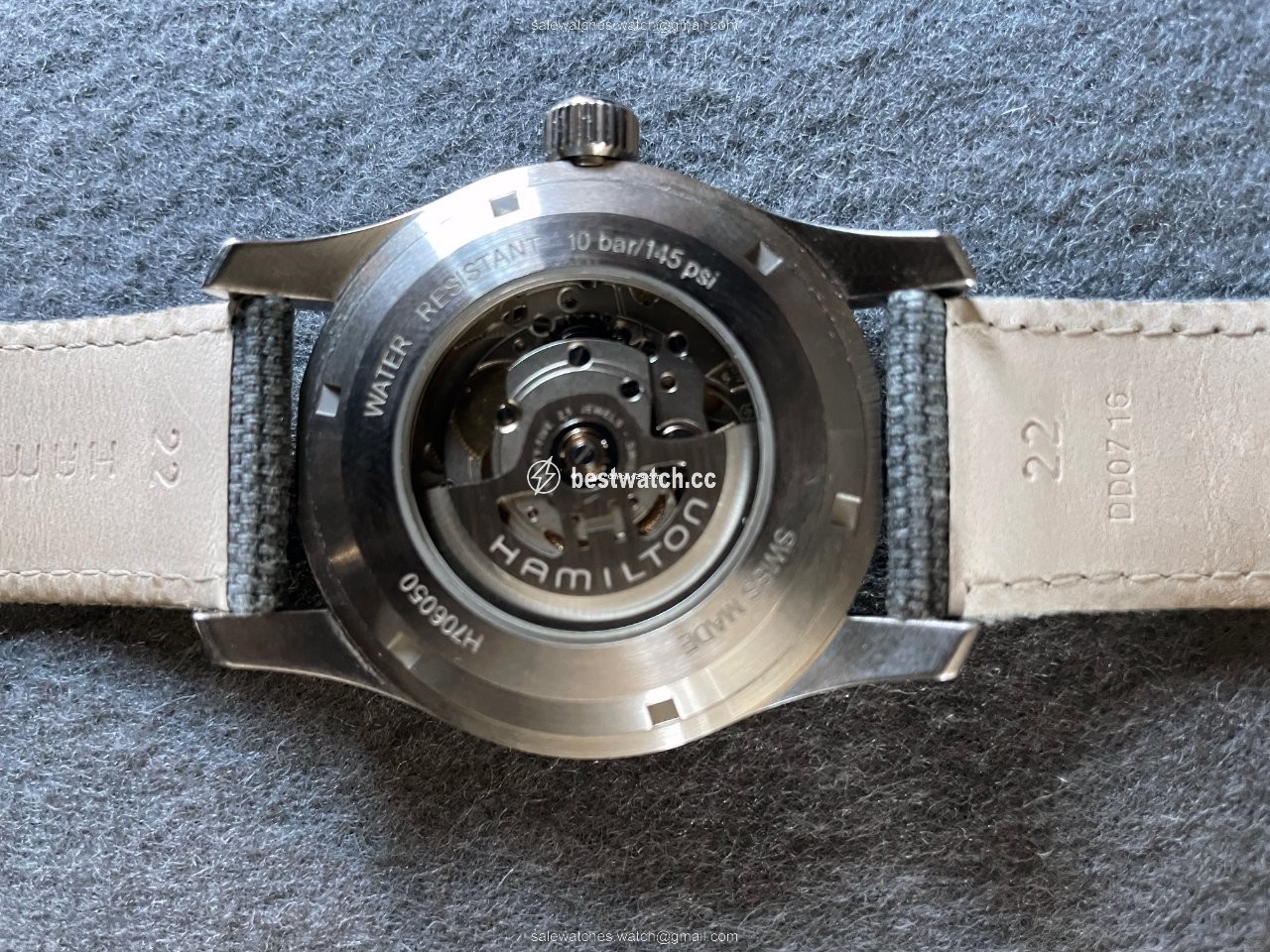 Hamilton Khaki Field Mens watch Unisex Automatic Steel H70605943 Replica 2