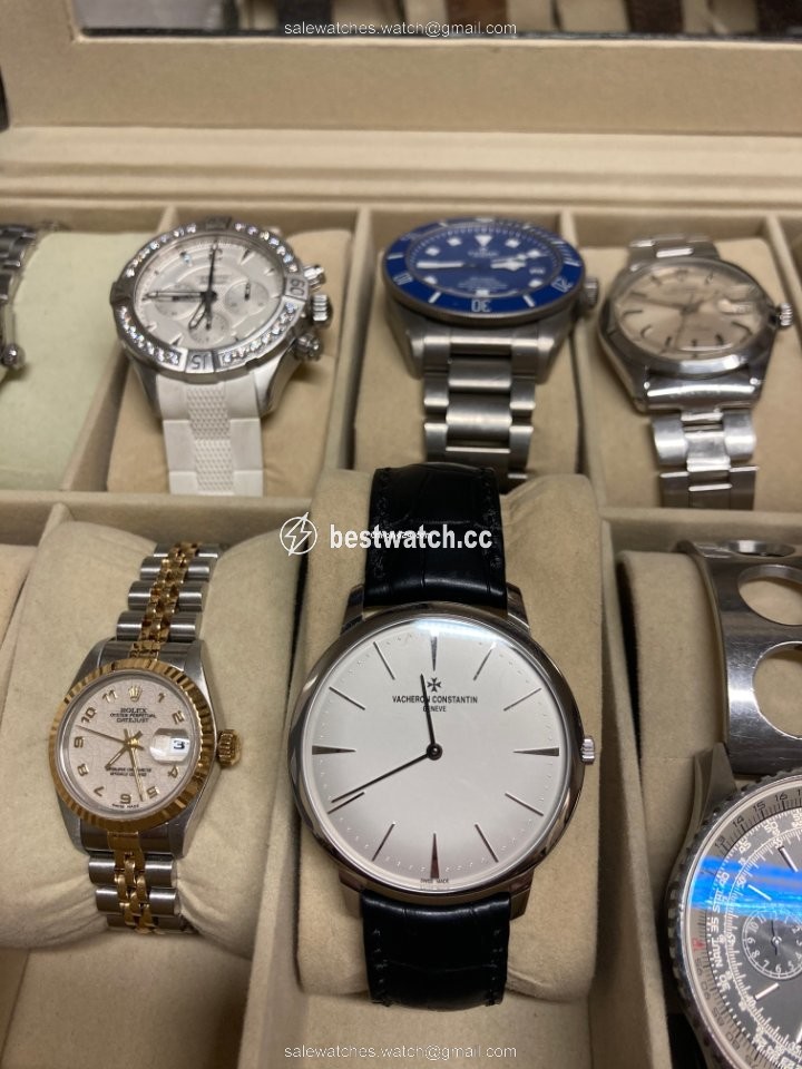 Vacheron Constantin Patrimony Mens watch Unisex Manual winding White gold 81180 000G-9117 Replica 2