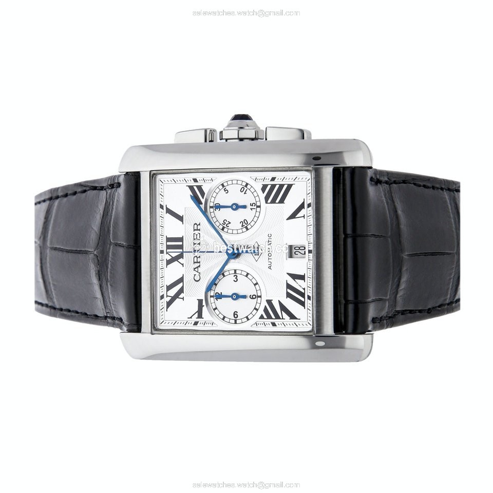 Cartier Tank MC Mens watch Unisex Automatic Steel WSTA0020 Replica 2