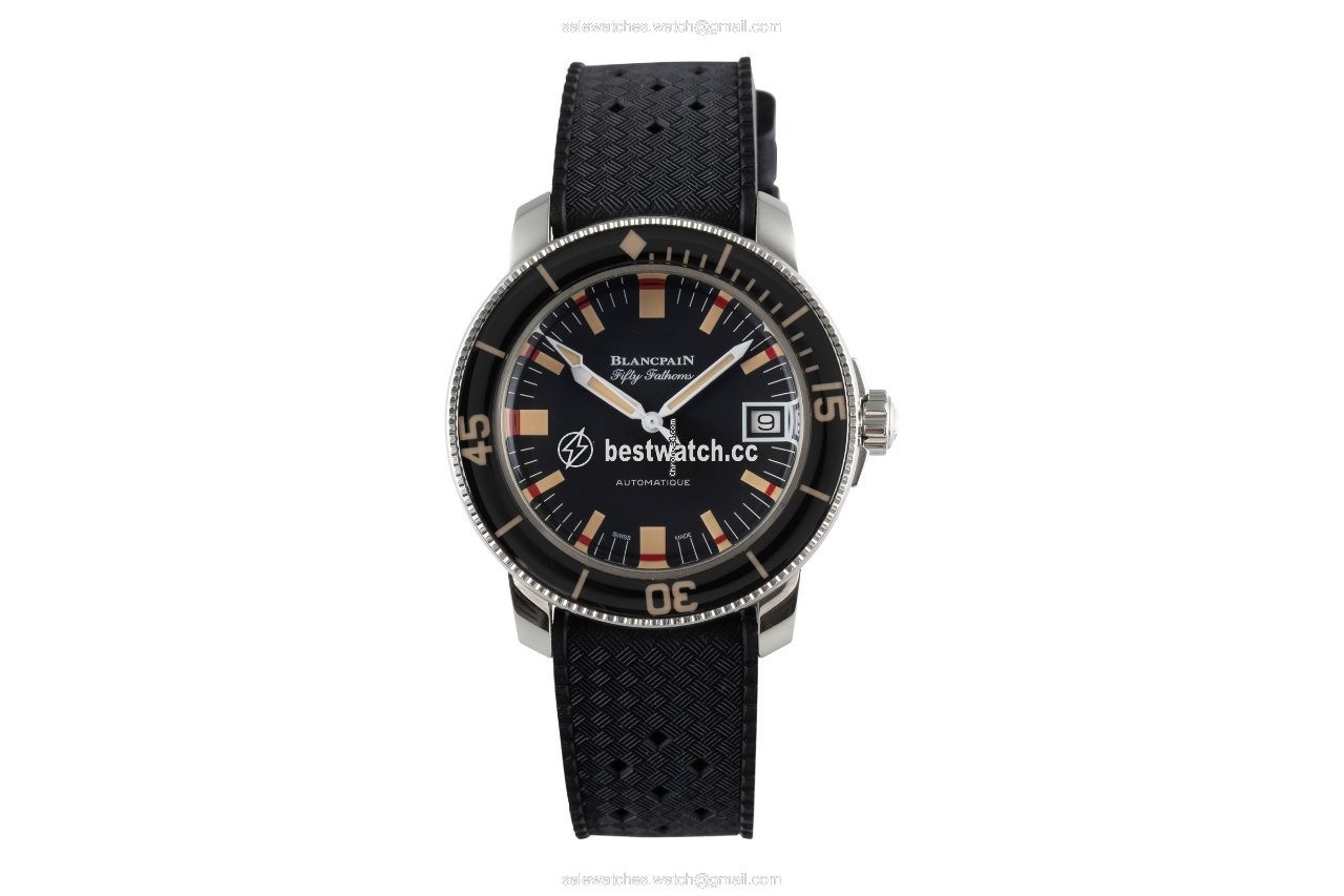 IMG_9085 Blancpain Fifty Fathoms Mens watch Unisex Automatic Steel 5008B-1130-B52A Replica 2