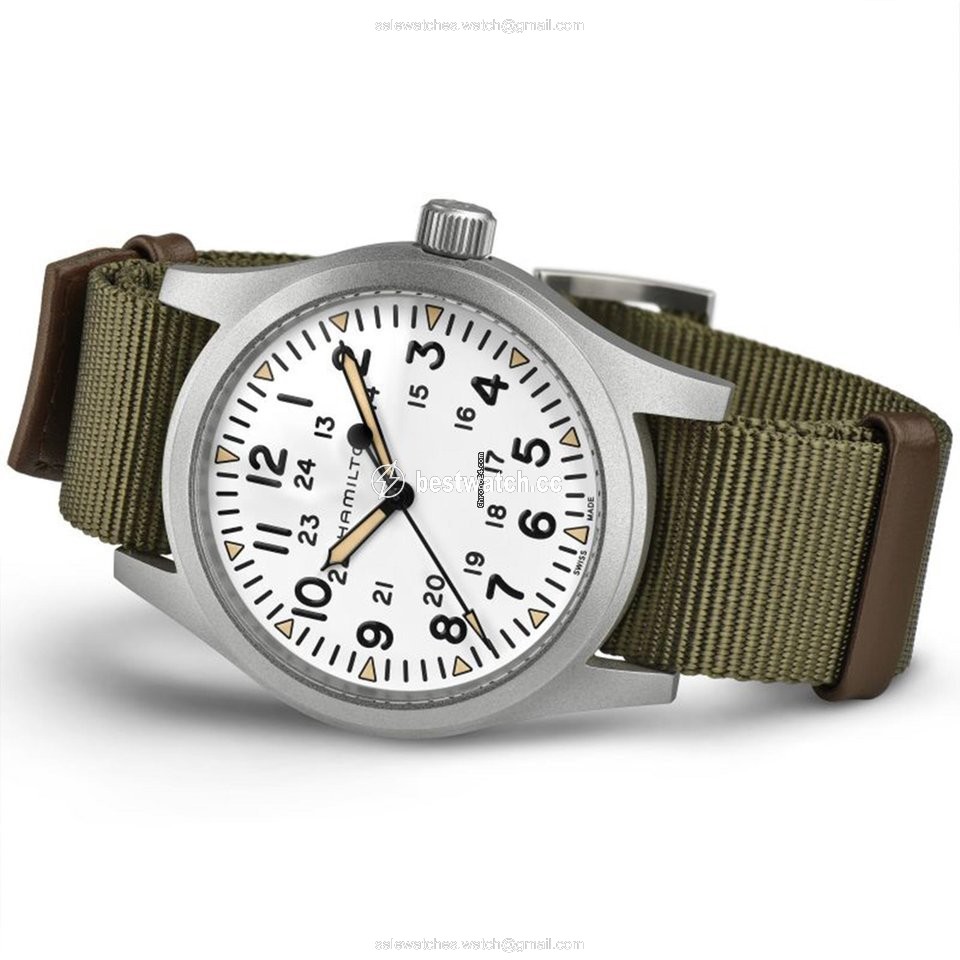 Hamilton Khaki Field Mens watch Unisex Manual winding Steel H69529913 Replica 2