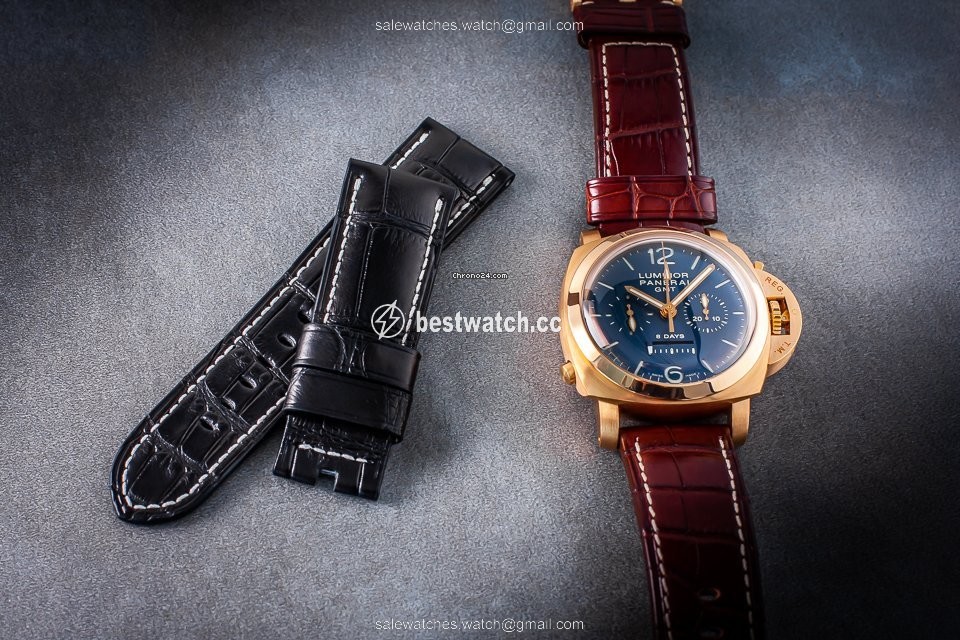 IMG_9085 Panerai Special Editions Mens watch Unisex Manual winding Rose gold PAM00277 Replica 2