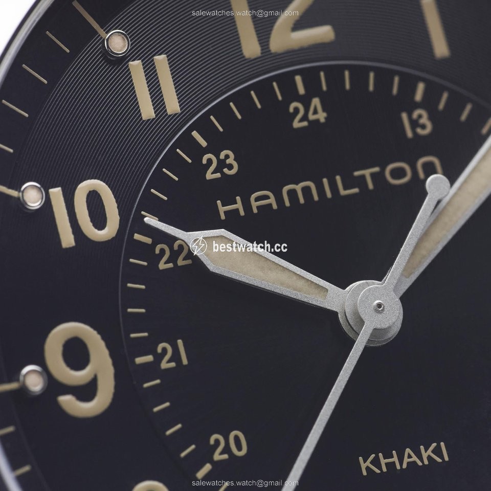 Hamilton Khaki Field Mens watch Unisex Quartz Steel H68551833 Replica 2