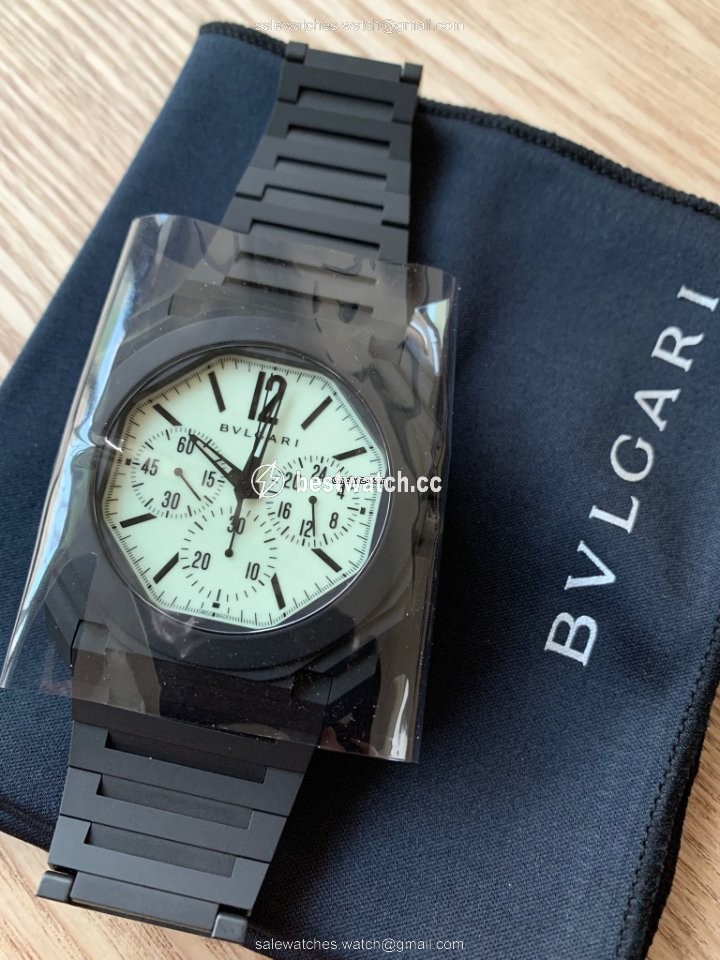 IMG_9085 Bulgari Octo Mens watch Unisex Automatic Ceramic 103621 Replica 2
