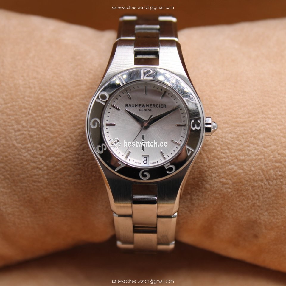IMG_9085 Baume & Mercier Linea Womens watch Quartz Steel M0A10009 Replica 2