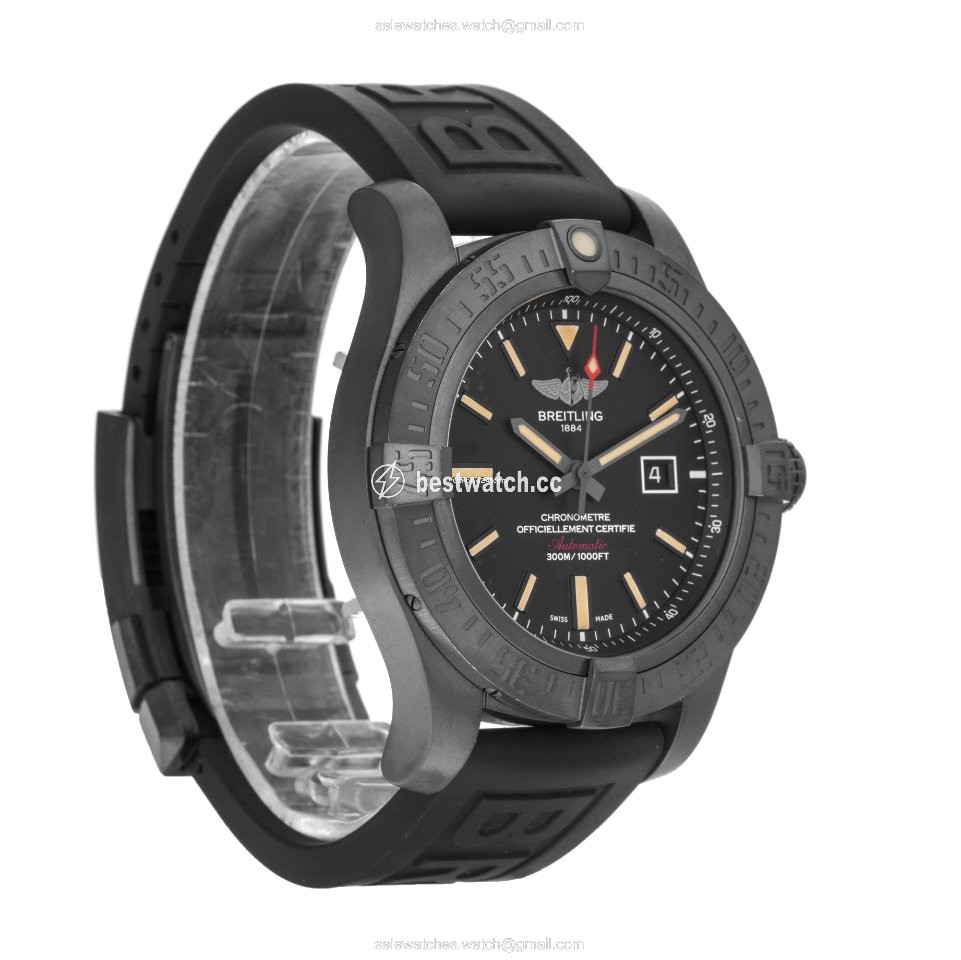 Breitling Avenger Blackbird Mens watch Unisex Automatic Titanium V17310 Replica 2