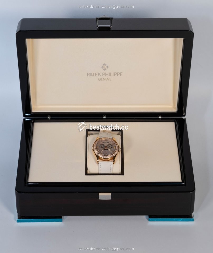 IMG_9085 Patek Philippe Annual Calendar Womens watch Automatic Rose gold 4936R Replica 2