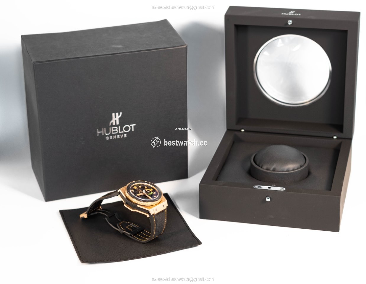 Hublot King Power Mens watch Unisex Automatic Rose gold 703.OM.1138.NR.FMI11 Replica 2