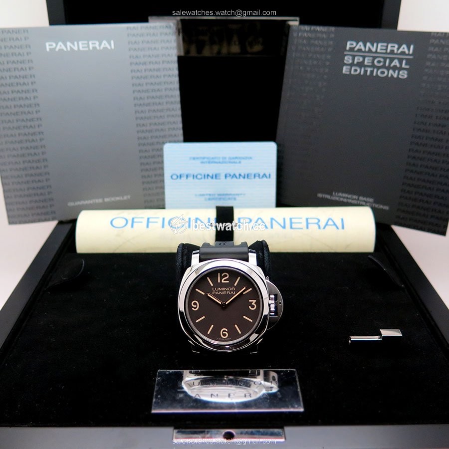 IMG_9085 Panerai Special Editions Mens watch Unisex Manual winding Steel PAM 390 Replica 2