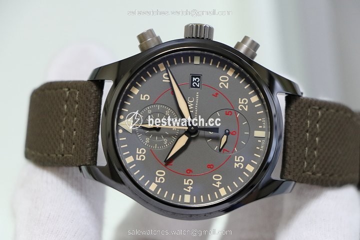 IMG_9085 IWC Pilot Chronograph Top Gun Miramar Automatic Ceramic IW389002 Replica 2