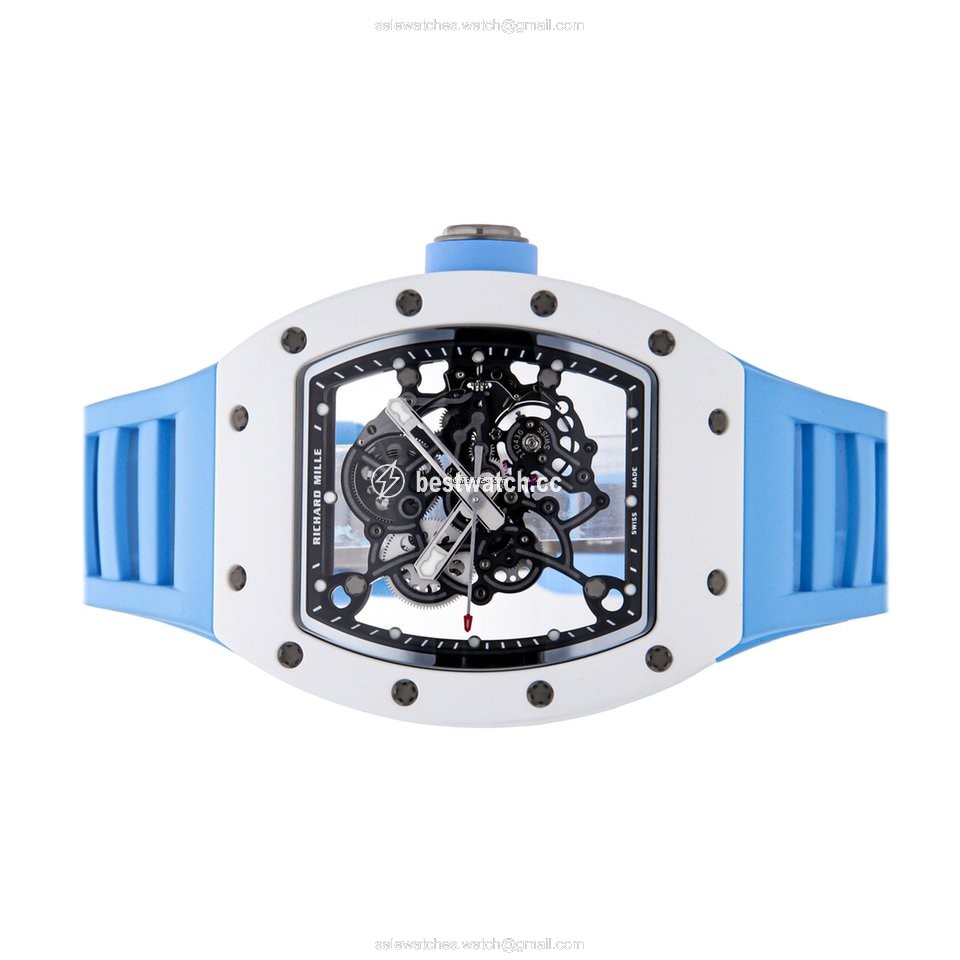 Richard Mille RM 055 Mens watch Unisex Manual winding Ceramic RM 055 Replica 2