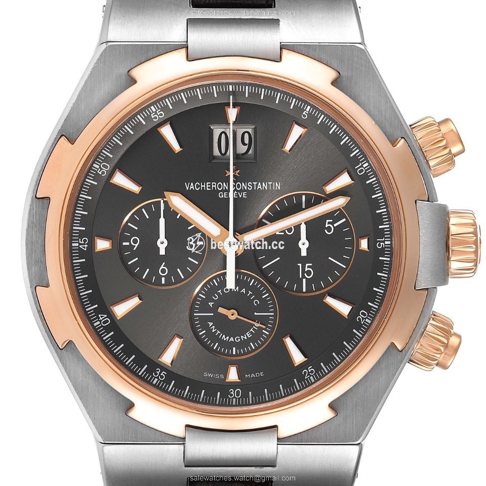 IMG_9085 Vacheron Constantin Overseas Chronograph Mens watch Unisex Automatic Steel 49150 Replica 2